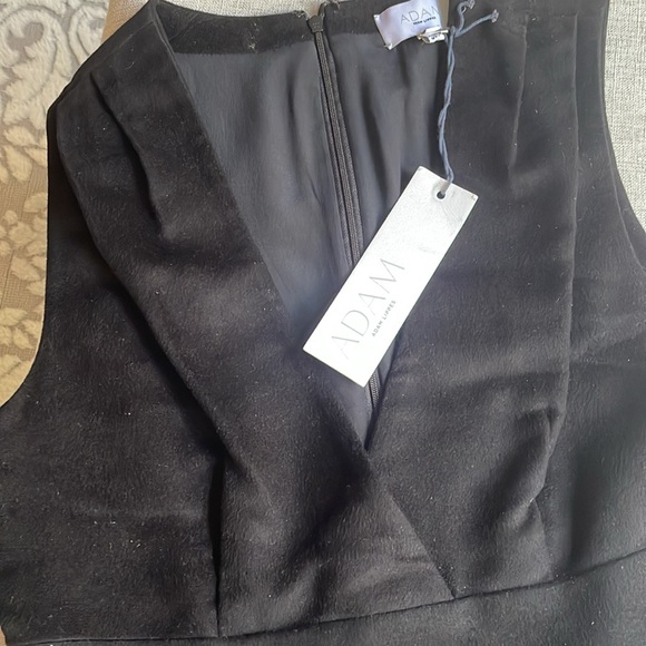 NWT ADAM ADAM Lippes Black Sleeveless dress size 6 - Picture 5 of 16